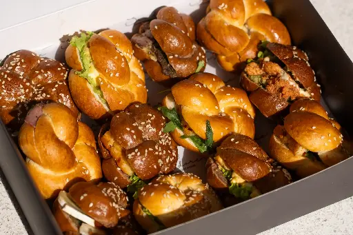 BOX OF MINI SANDWICHES 12PCS