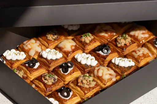 BOX OF SAVORY MINI DANISHES 20PCS