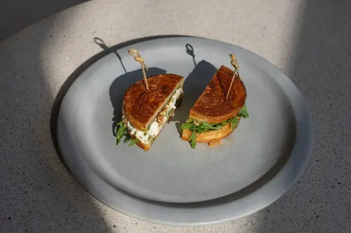 BURRATA CHEESE CROISSANT SANDWICH