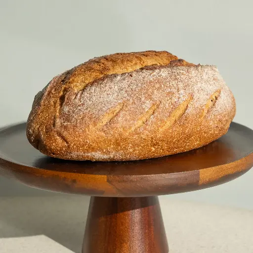 SOURDOUGH WHOLEMEAL BREAD - خبز الخميره الطبيعيه من القمح بالكامل